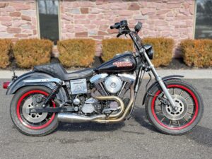 1998 Harley-Davidson Dyna Convertible FXDS Club Style Build Vivid Black Evo