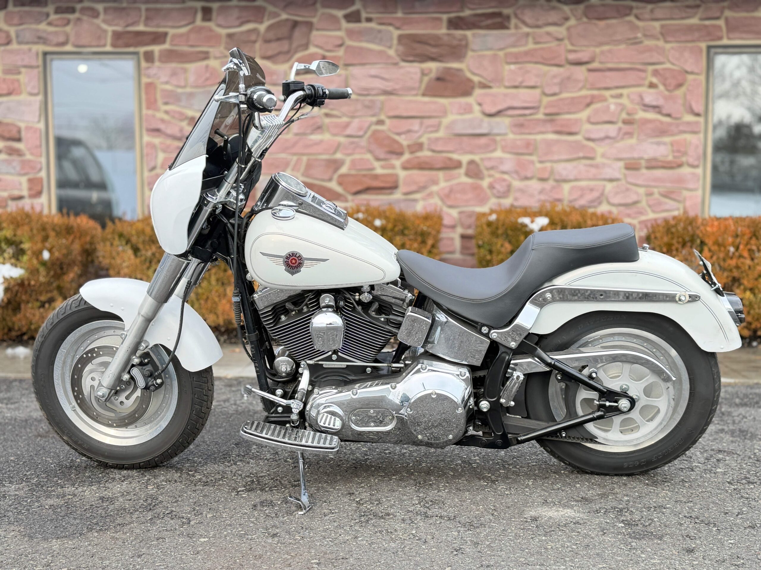 2001 Harley-Davidson Softail Fatboy Fat Boy FLSTF Club Styled Fairing, Bars & Extras! - Image 4