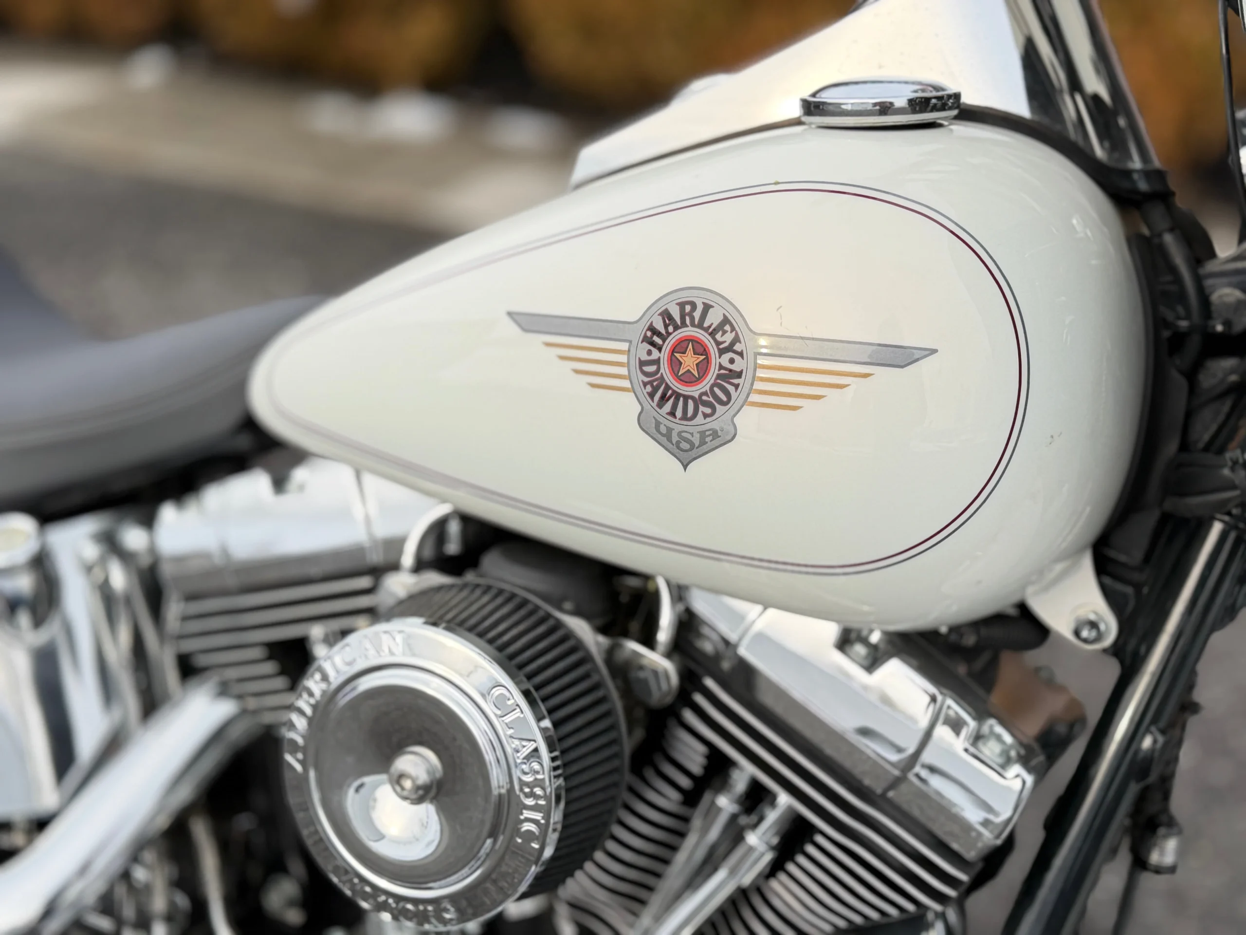 2001 Harley-Davidson Softail Fatboy Fat Boy FLSTF Club Styled Fairing, Bars & Extras! - Image 2