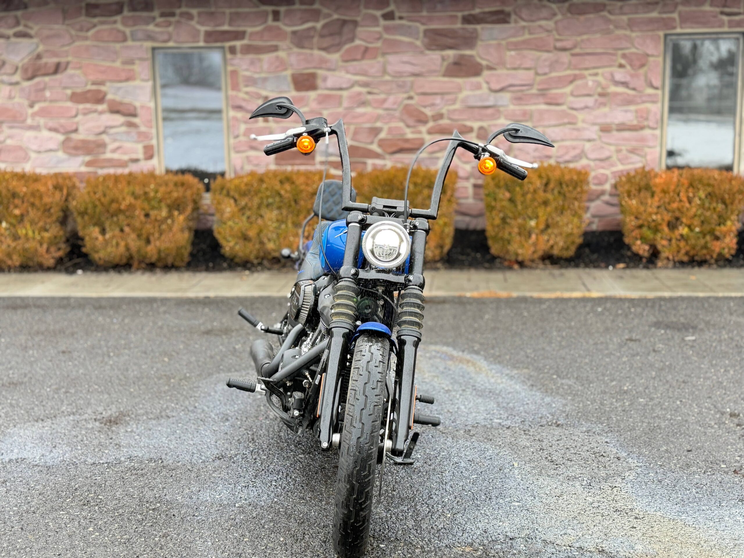 2024 Harley-Davidson Softail Street Bob FXBBS 114" Blue Burst One Owner! Only 672 Miles w/ Extras! - Image 3