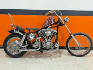 1972 Harley-Davidson Shovelhead Chopper Ground Up Custom Build Vintage Harley Bobber!