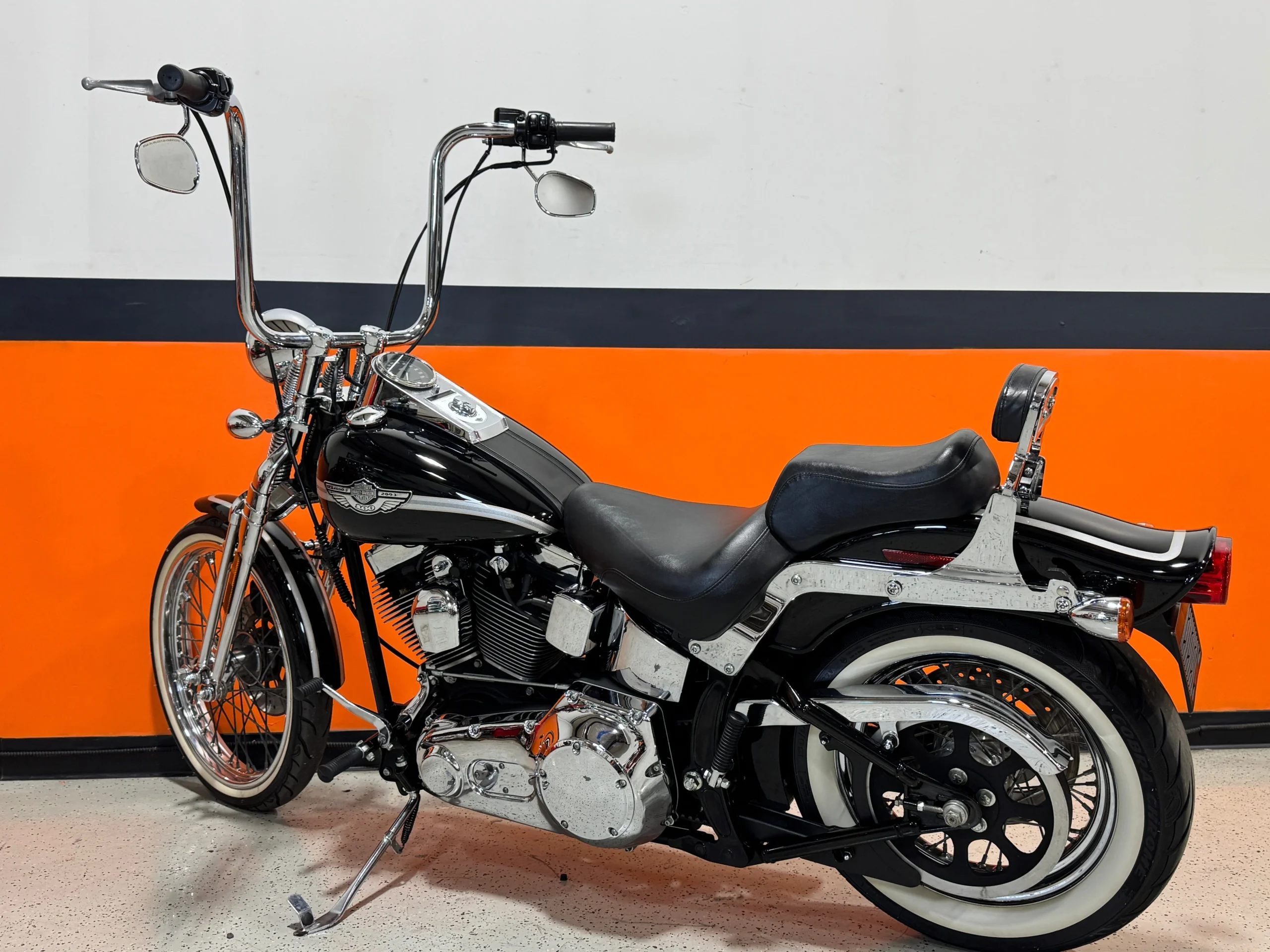 2003 Harley-Davidson Softail Springer FXSTS 100th Anniversary 18k Miles Clean! - Image 3