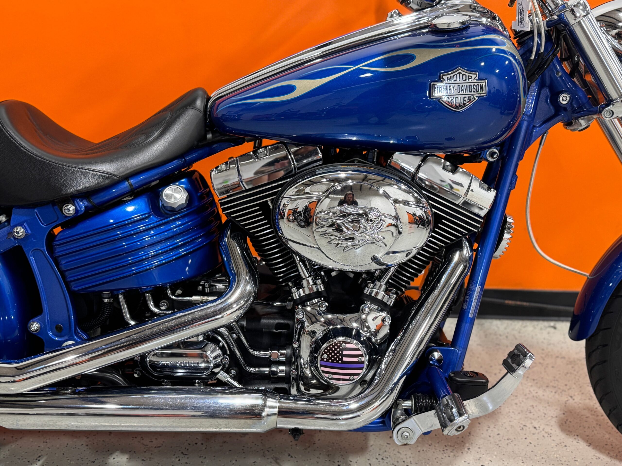 2009 Harley-Davidson Softail Rocker Custom FXCWC One Owner w/ Many Extras! Low Miles! - Image 2