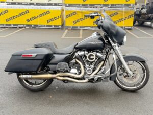 2020 Harley-Davidson Touring Street Glide FLHX Denim Black w/ Extras Apes, Stainless Exhaust,